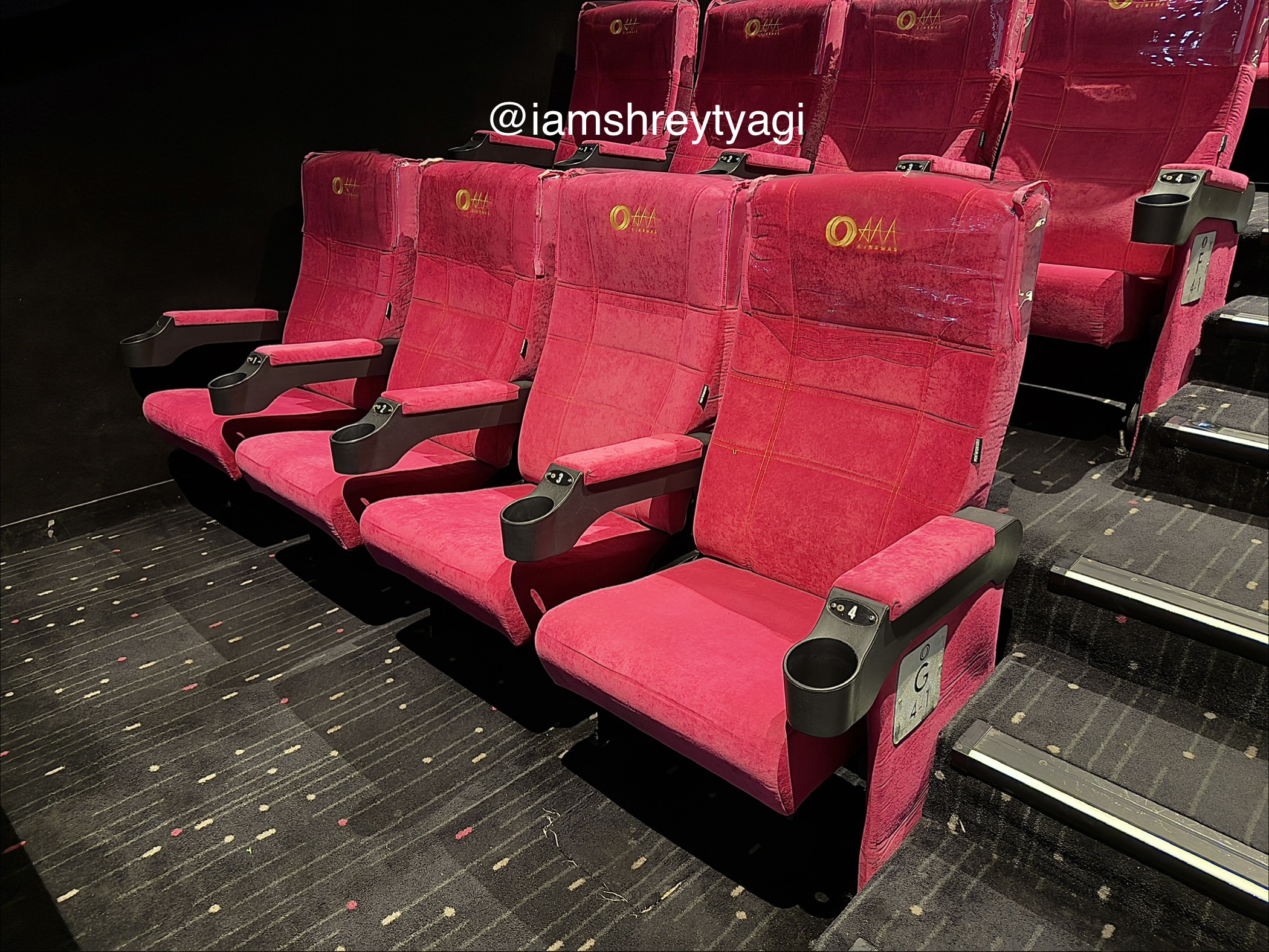 Close up of seating