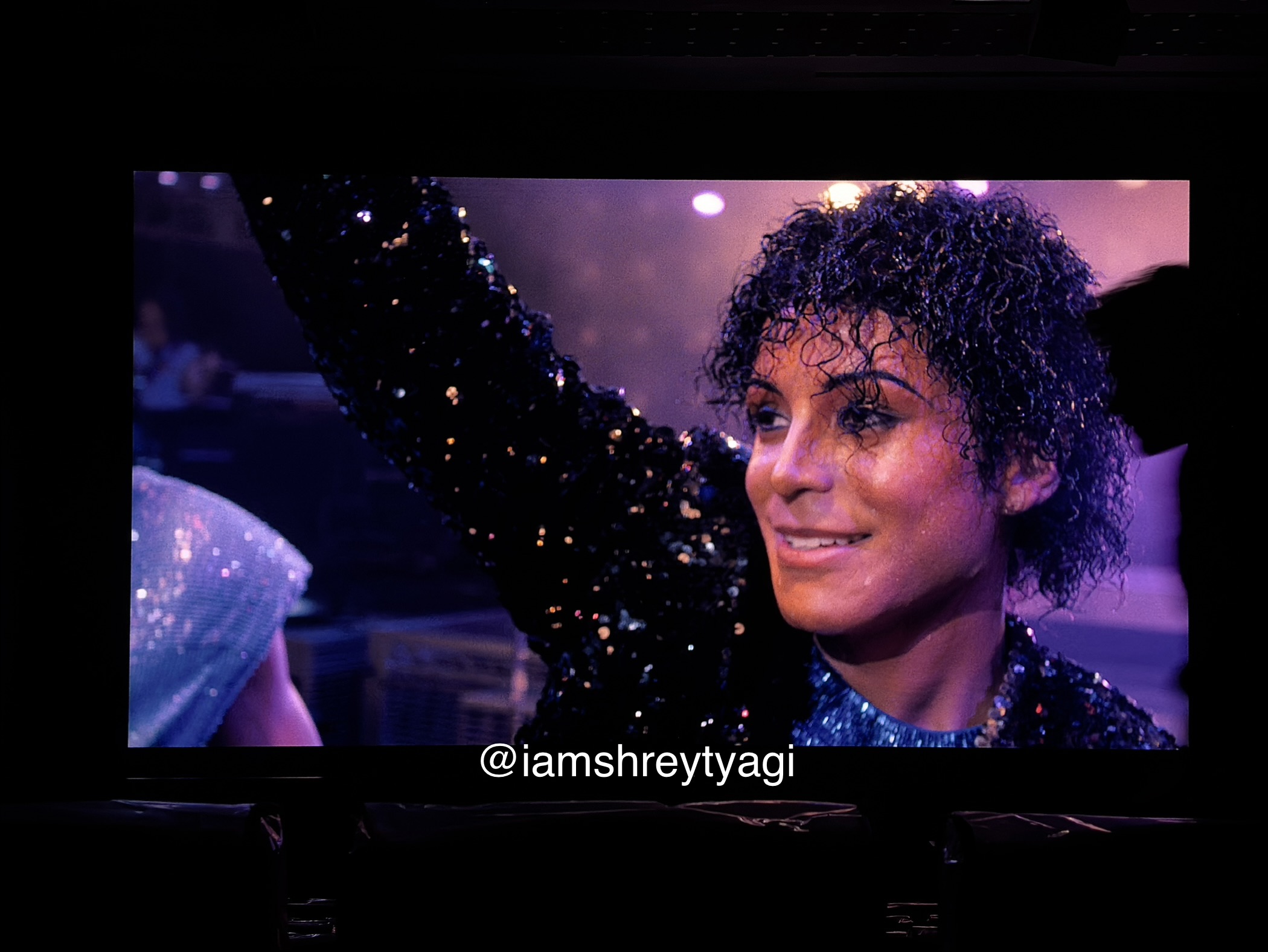 Michael playing on screen 3
